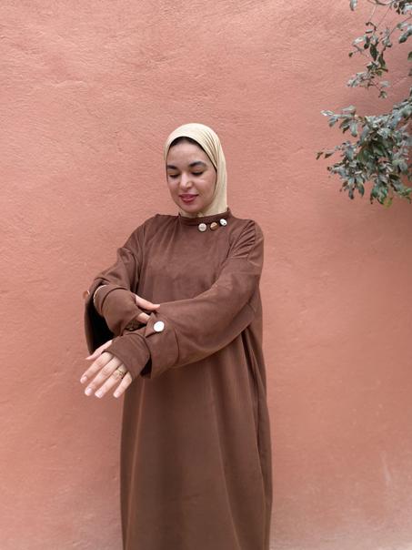 كسوة بثوب قاطيفة فودان للمحجبات و غير المحجبات 🥰