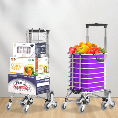 🛒 عربة التسوق الذكية متعددة الاستخدامات