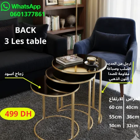 BACK 3LES TABLE