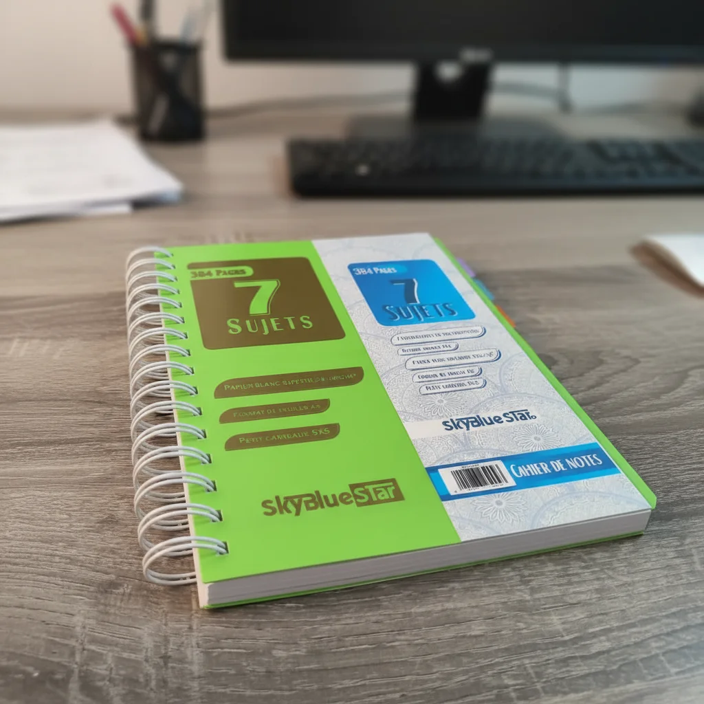 register SkyBlue Star  7 subjects a5