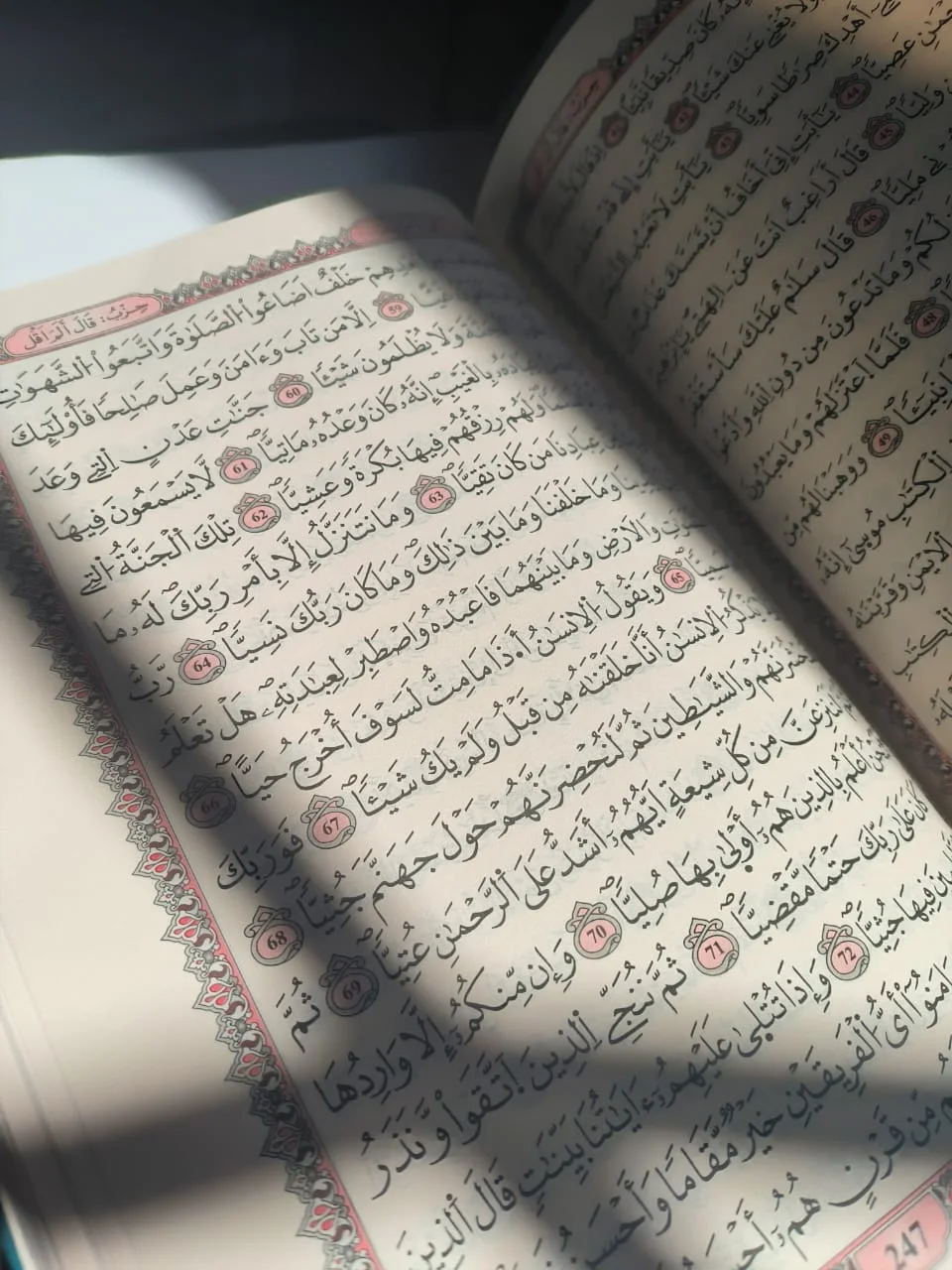 مصحف نصف جلد شاموا – برواية ورش عن نافع-كل ثمن في صفحة