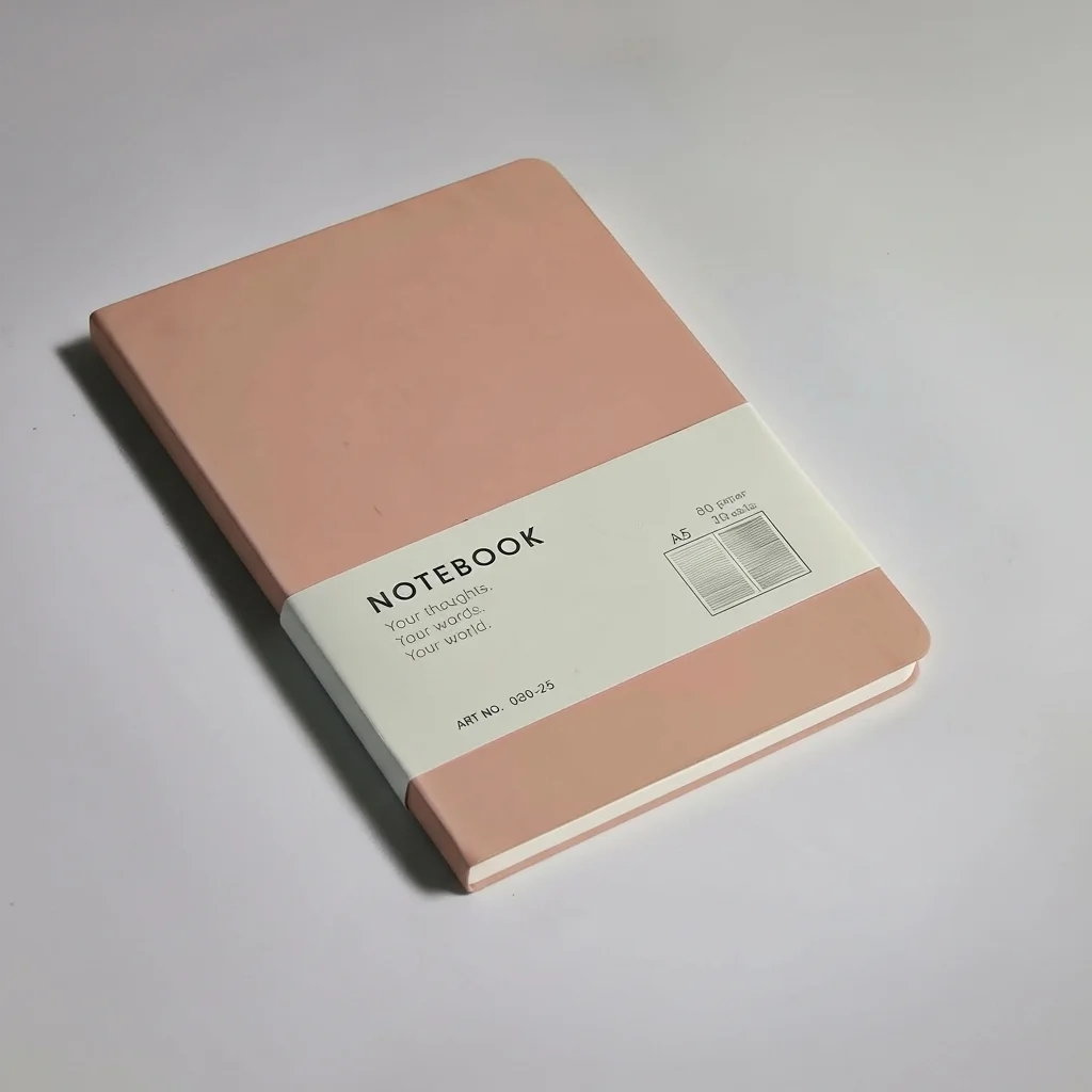 دفتر ملاحظات A5 بغلاف مطفي فاخر – 4 ألوان عصرية