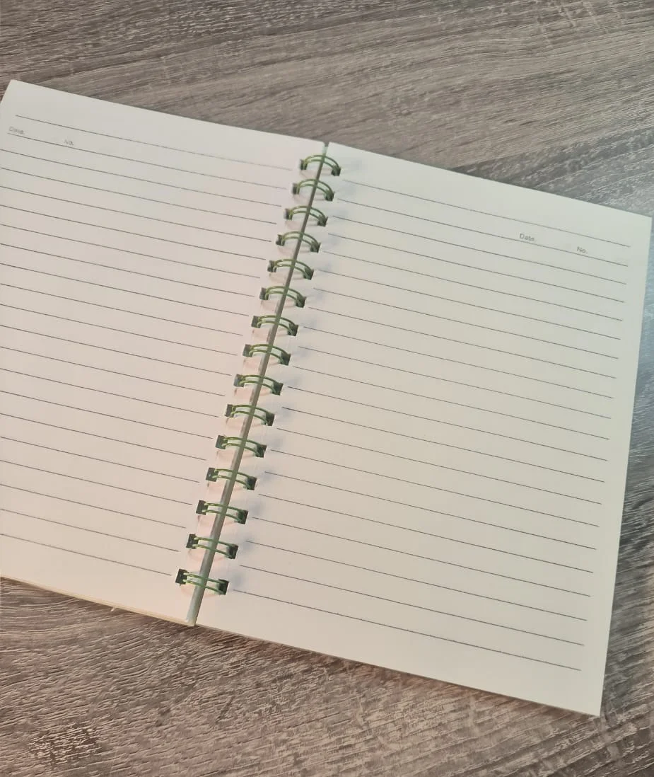 دفتر ملاحظات سلكي (Spiral Notebook) بألوان الباستيل - 80 ورقة