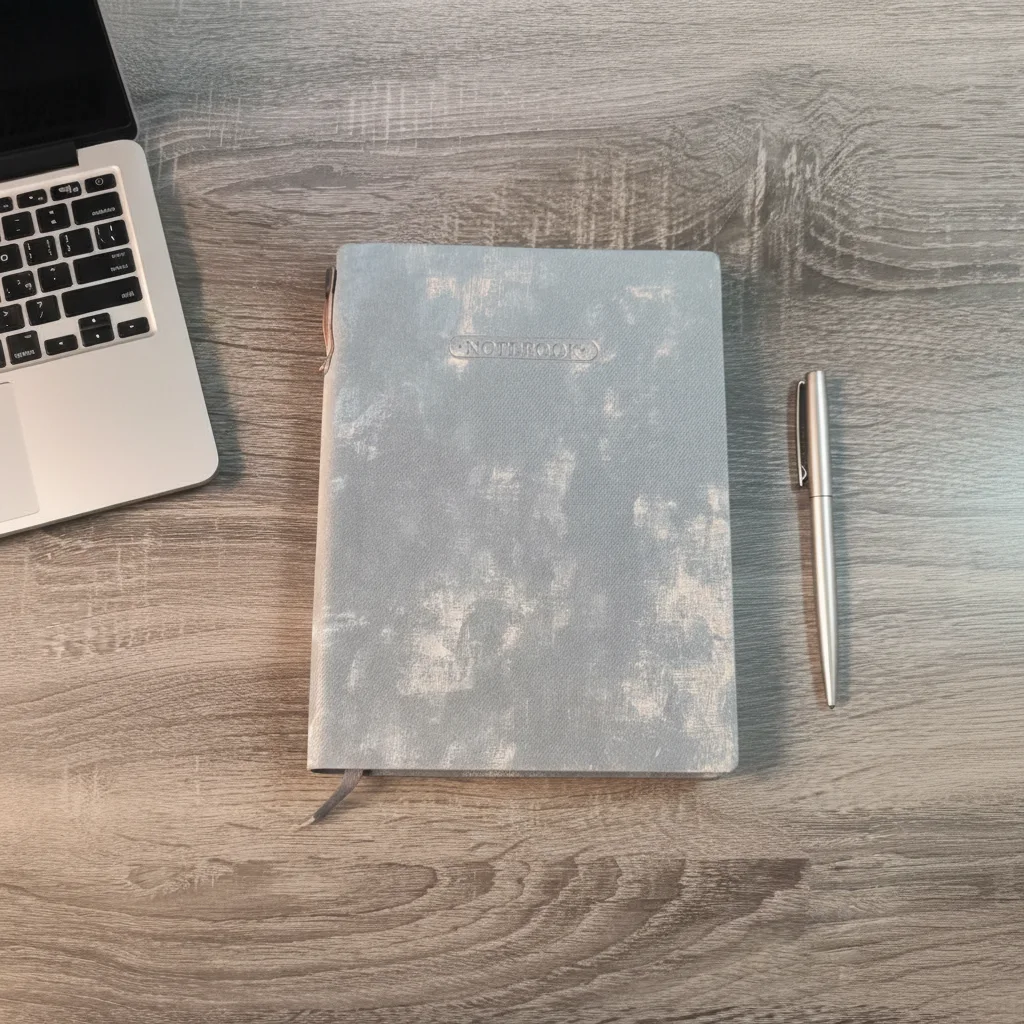 مذكرات  الكلاسيكية بملمس رخامي - مقاس 150*210 ملم (A5).