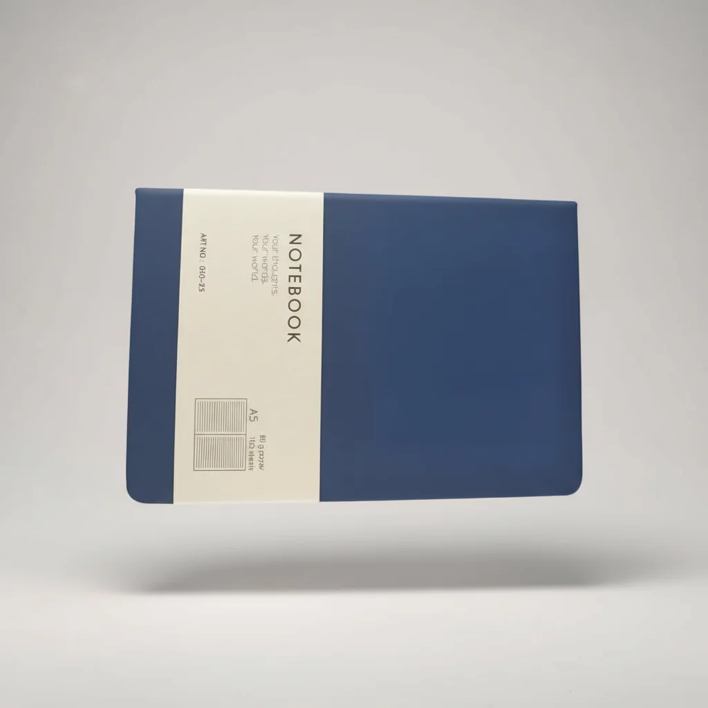 دفتر ملاحظات A5 بغلاف مطفي فاخر – 4 ألوان عصرية