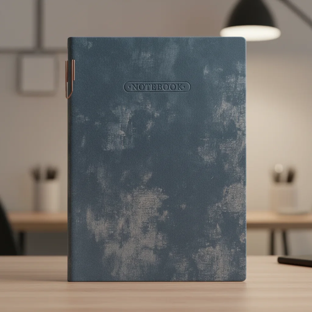 مذكرات  الكلاسيكية بملمس رخامي - مقاس 150*210 ملم (A5).