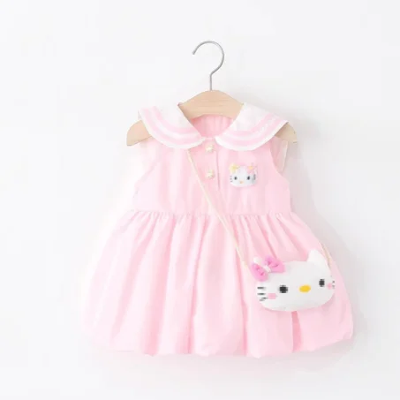 Robes pour filles, Hello Kitty 2 PC  : robe de princesse pour  petites filles.