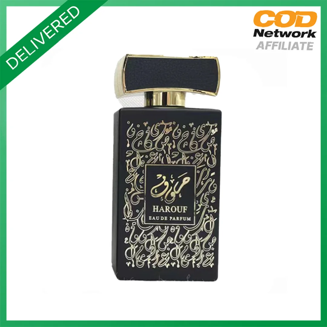 ✨ عطر الحروف – فخامة الشرق في زجاجة 🖤🌟