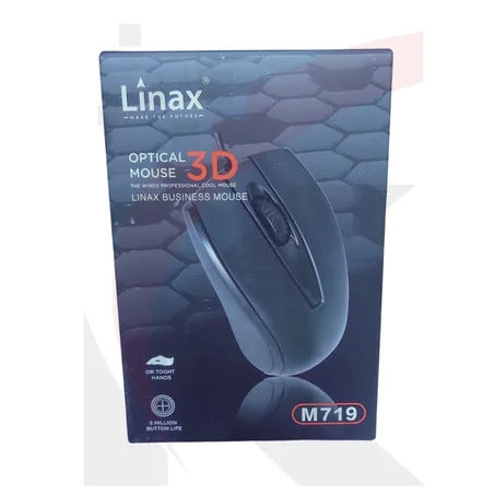 LINAX M719 Souris filaire - Noir