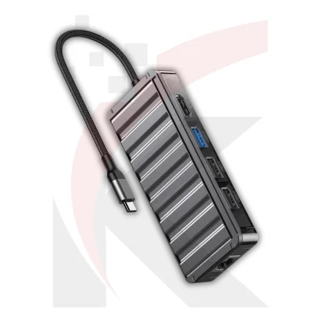 Adaptateur XO HUB016 7IN1 Docking Station Type-C USB 3.0