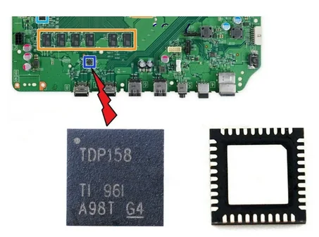 Circuit HDMI pour Xbox One X TDP158 - Pack de 5 Pièces