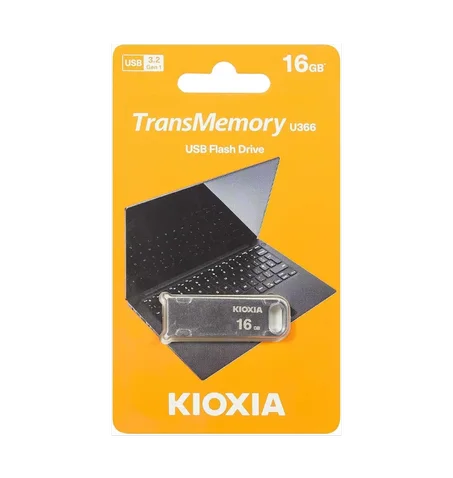 Clé USB 16 Gb KIOXIA TransMemory U366 USB 3.2 Métal