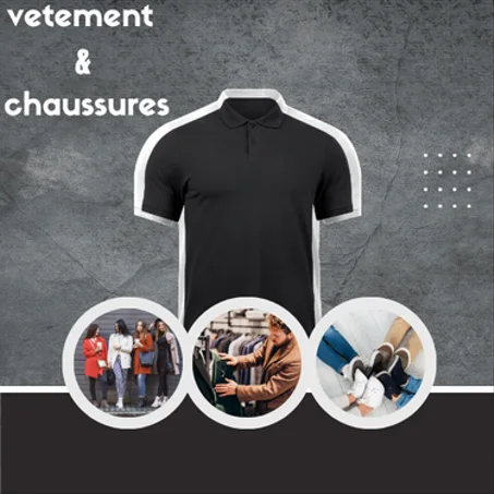 الملابس والأحذية