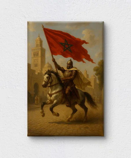 Tableau Décoratif ; moroccan warrior