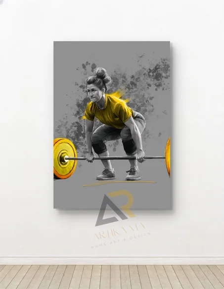 GYM ART – Strength & Determination