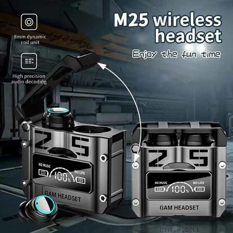 Ecouteurs Bluetooth Gaming M25