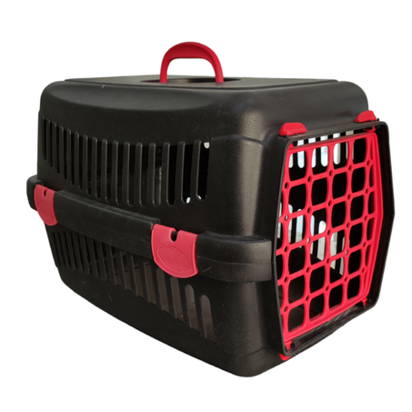 cage de transport porte en plastique