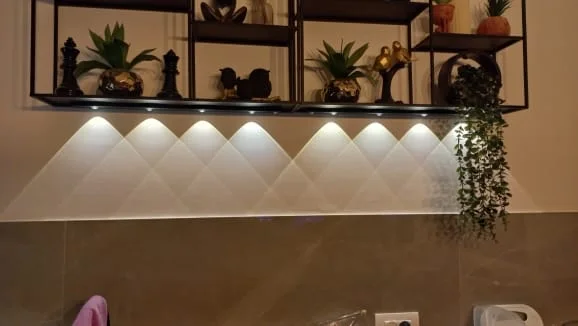 إضاءة خزانة LED ذكية