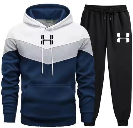 أطقم رياضية للرجال للربيع والخريف، ملابس رياضية كاجوال