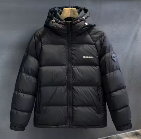 سترة الرجال مقاوم للماء مقنعين معطف الشتاء