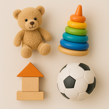 الدمى والألعاب