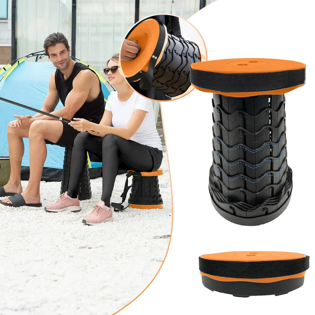 (قوة التحمل 130 كلغ) كرسي تلسكوبي محمول قابل للطي