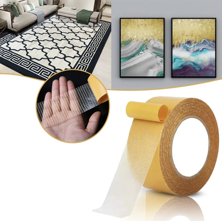 شريط  لاصق دبل فيس مقاوم للماء، الرطوبة والحرارة