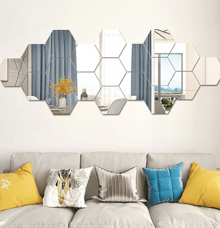 مرآة أكريليك اللاصقة مضادة للكسر