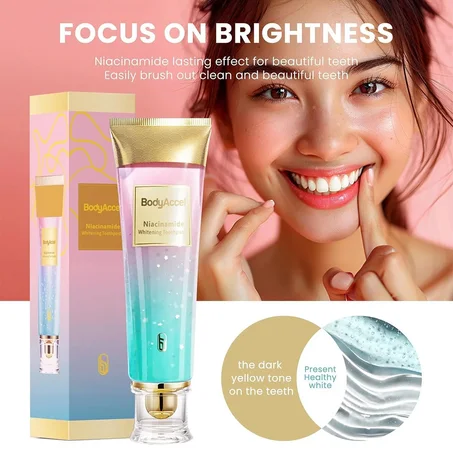 Dentifrice blanchissant à la niacinamide UTOGRU Triple action blanchissante – معجون تبييض الأسنان