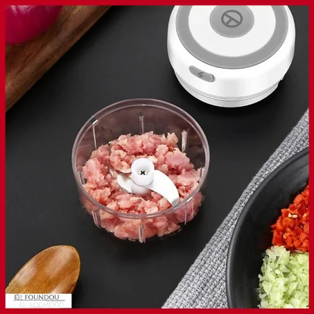 المفرمة الكهربائية المحمولة