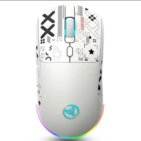 ماوس ألعاب Aste لاسلكي RGB بثلاثة أوضاع اتصال سريعة