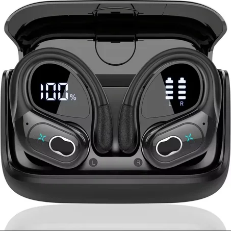 سماعات رياضية TWS بصوت HiFi ولمس وBluetooth 5.4