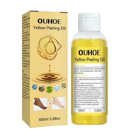 زيت التقشير الأصفر