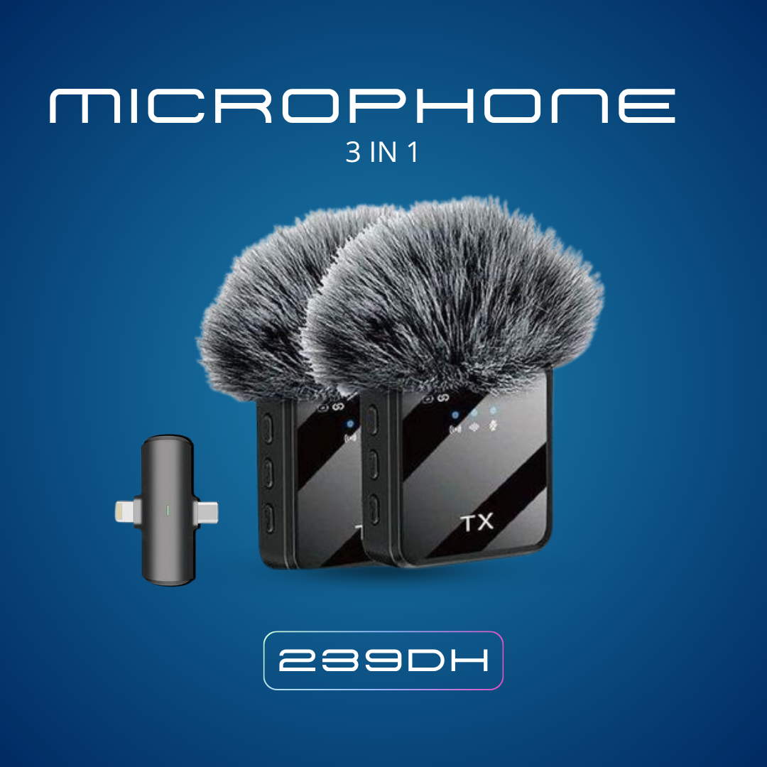 Microphone 3 IN 1