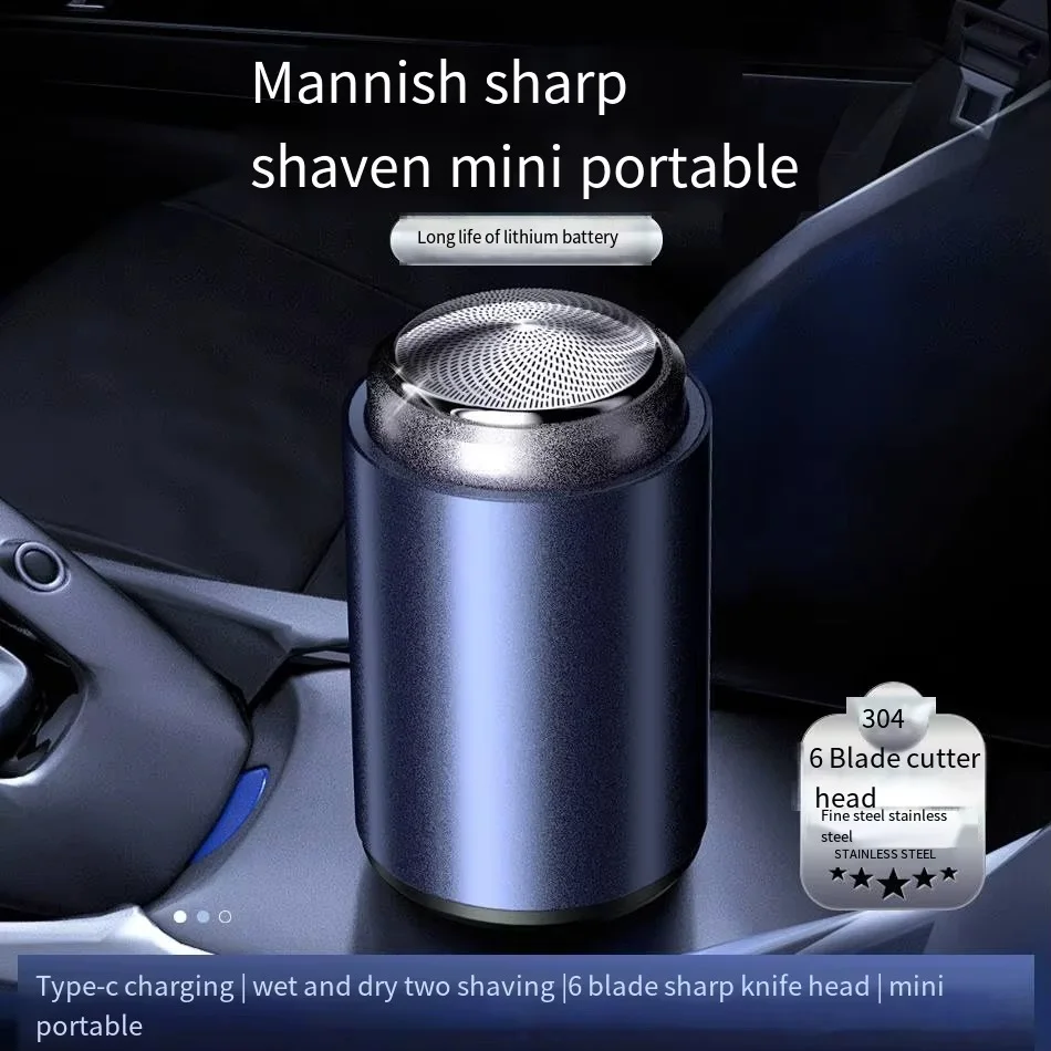 Rasoir Portable Mini Professionnel 2025 – Technologie Avancée