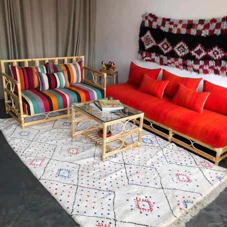 Moroccan traditionnal living room
