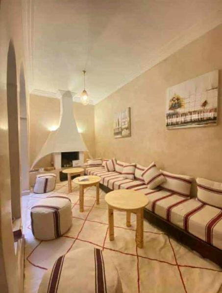 Moroccan traditionnal living room