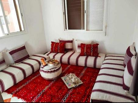 Moroccan traditionnal living room