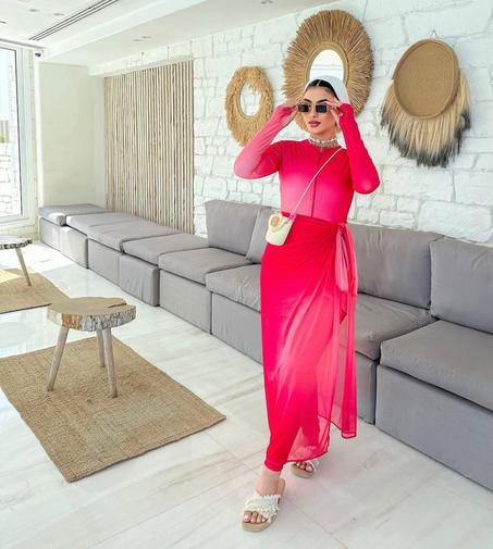 بوركيني عالي الجودة و مقاوم للماء مكون من 5 قطع