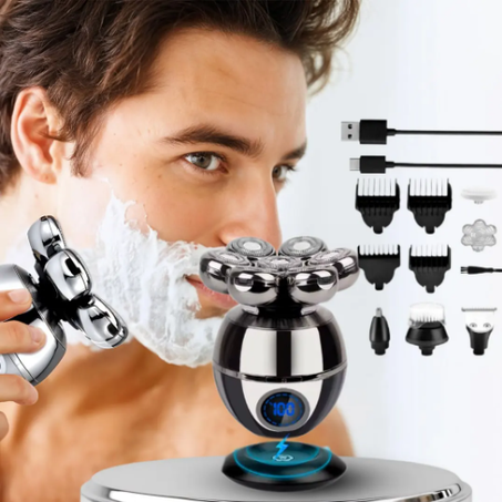 ماكينة حلاقة 5 في 1 للوجه والرأس – كل ما تحتاجه في جهاز واحد