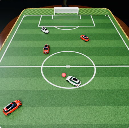 لعبة كرة  السيارات