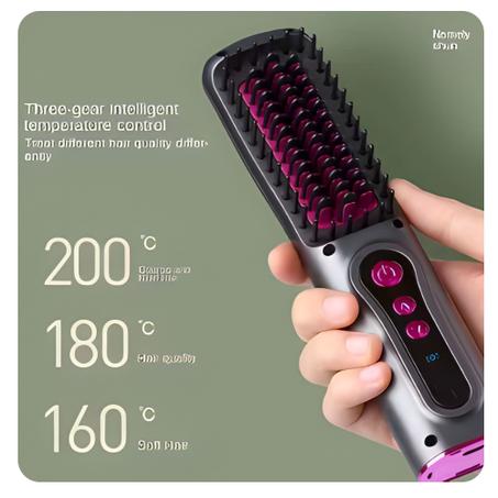 مشط تجعيد الشعر اللاسلكي