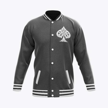 Varsity Jacket "Ace of Spades"