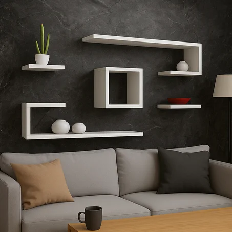 📚 5 رفوف عصرية بـ199 درهم فقط!