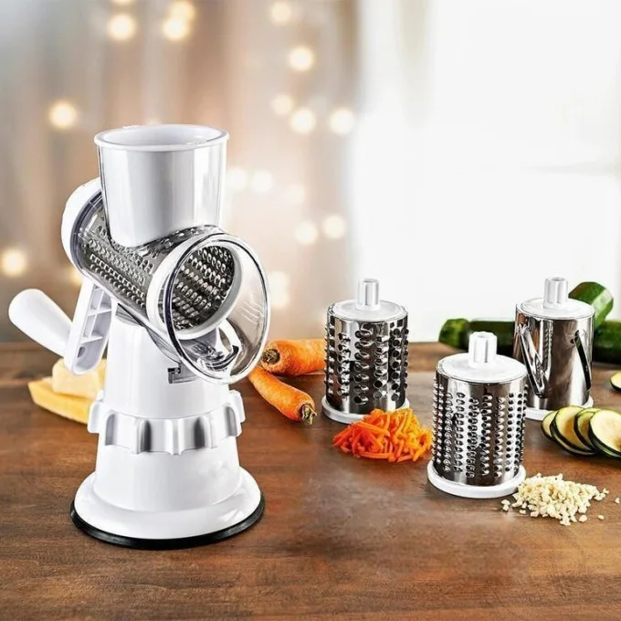 قطاعة الخضار اليدوية 3 في 1