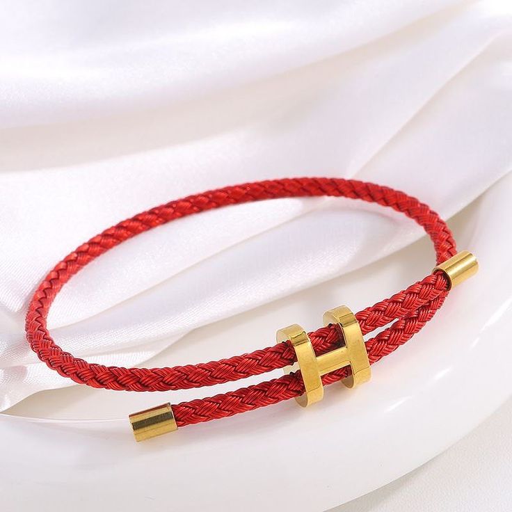 Bracelet Hermès Ajustable en Corde