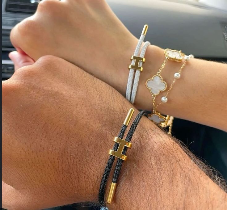 Bracelet Hermès Ajustable en Corde