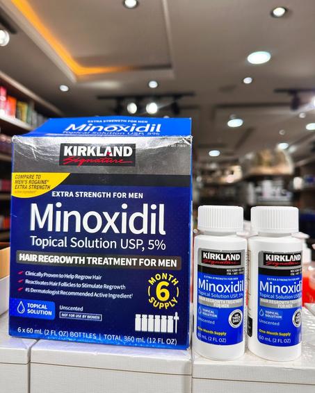MINOXIDIL 5% Kirkland Signature – 6 x 60ml