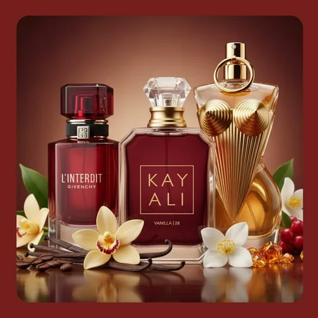 Devine 10ml + givenchy interdit 10ml + kayali vanille 10ml