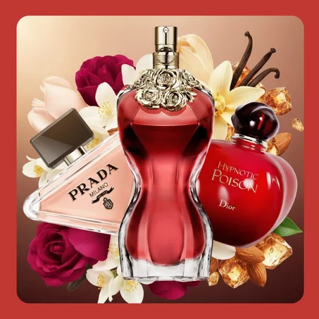 Hupnotic poison 10ml+ jean paul gaultier la belle 10ml+ prada paradox 10ml